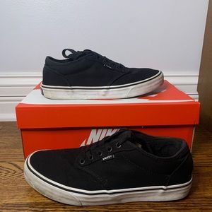 VANS Authentic Canvas Skate Shoes Black
